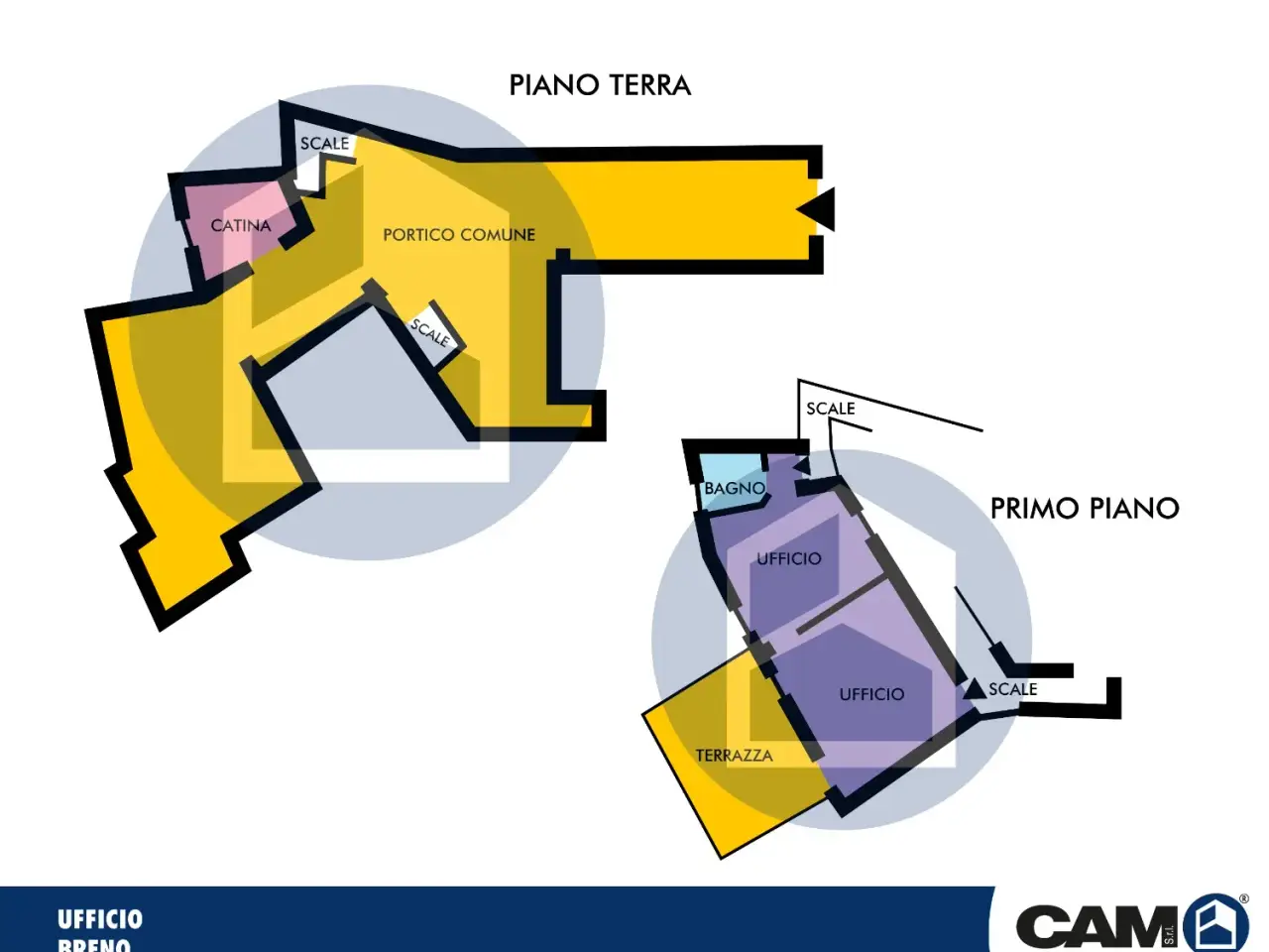 Ufficio in Piazza Sant'Antonio, Breno, {3} - Planimetria 1