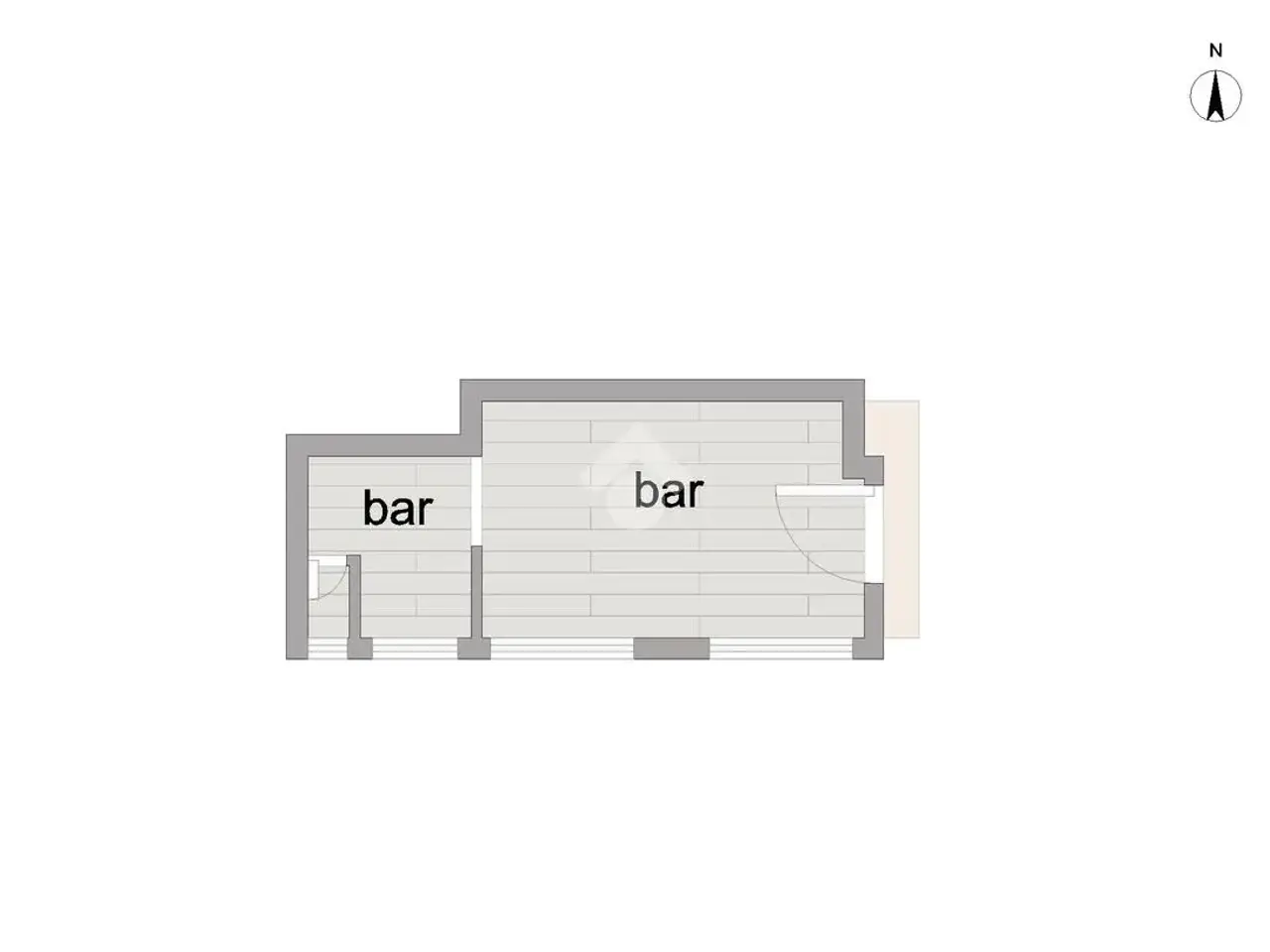 Negozio in Via Vittorio Veneto 153, Piancogno, {3} - Planimetria 1