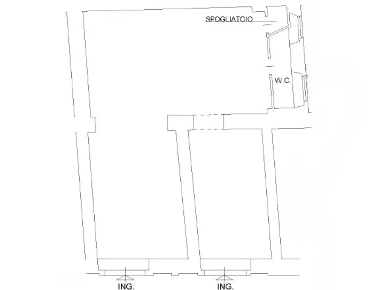 Negozio in Corso Giacomo Matteotti, Albano Laziale, {3} - Planimetria 1
