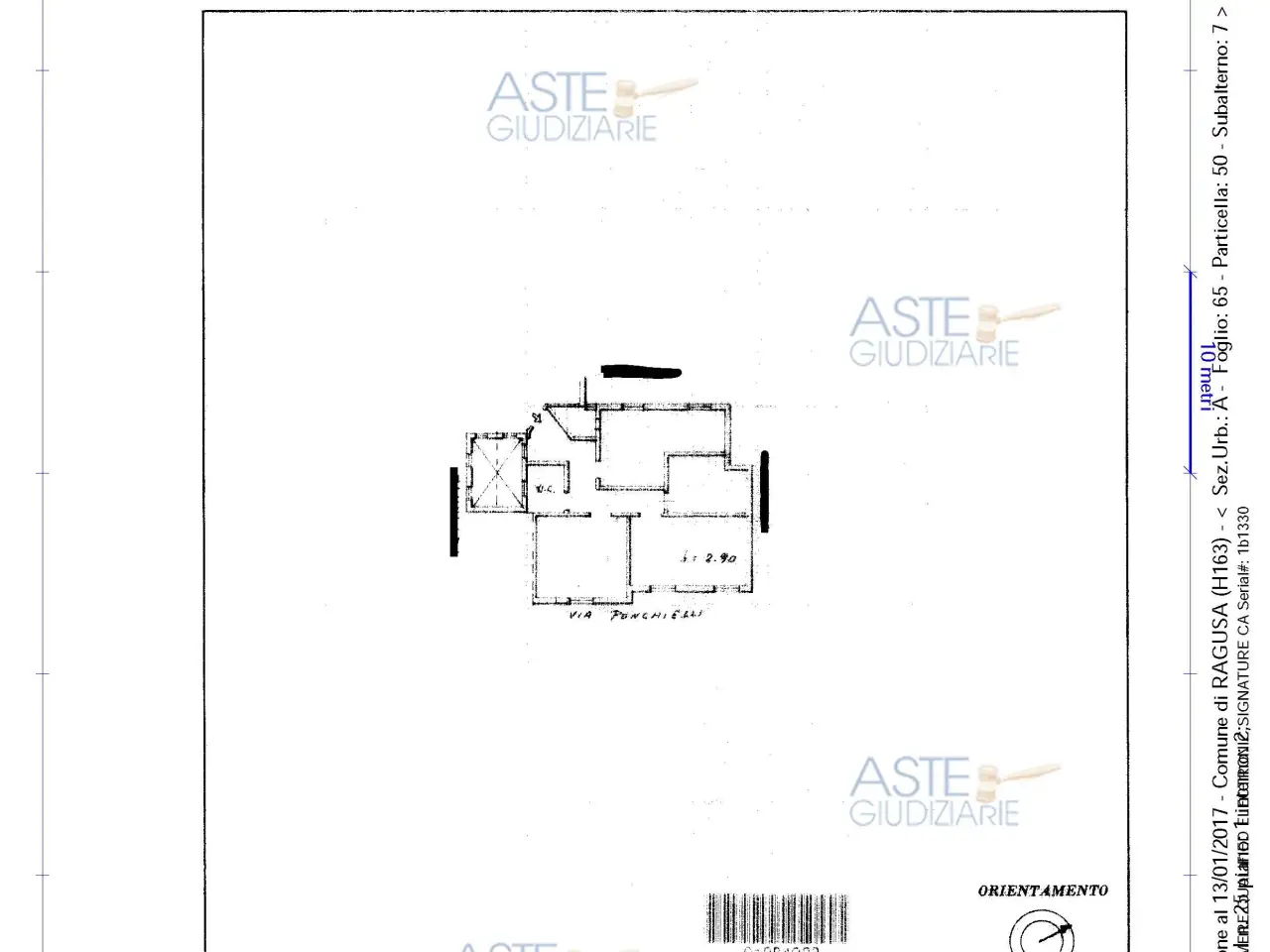 Magazzino in Via Amilcare Ponchielli, 25, 97100 Ragusa Rg, Italia 25, Ragusa, {3} - Planimetria 1