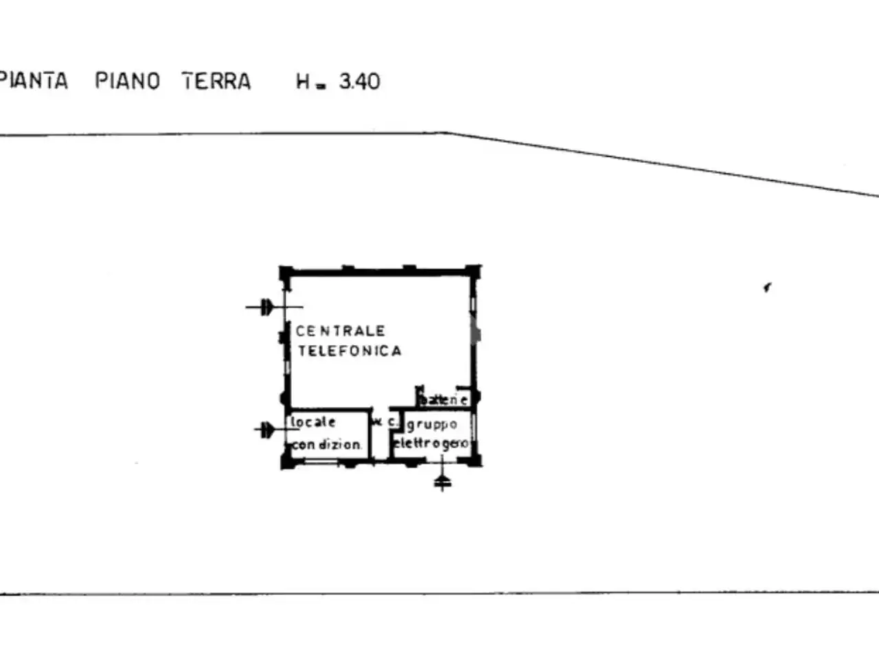 Magazzino in Via Mongardino 36, Sasso Marconi, {3} - Planimetria 1