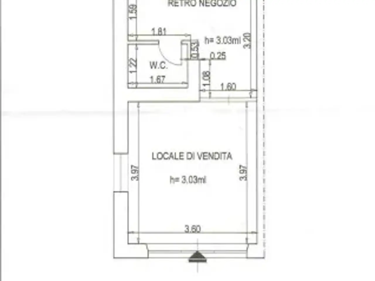 Ufficio in Viale G. Puccini, Lucca, {3} - Planimetria 1