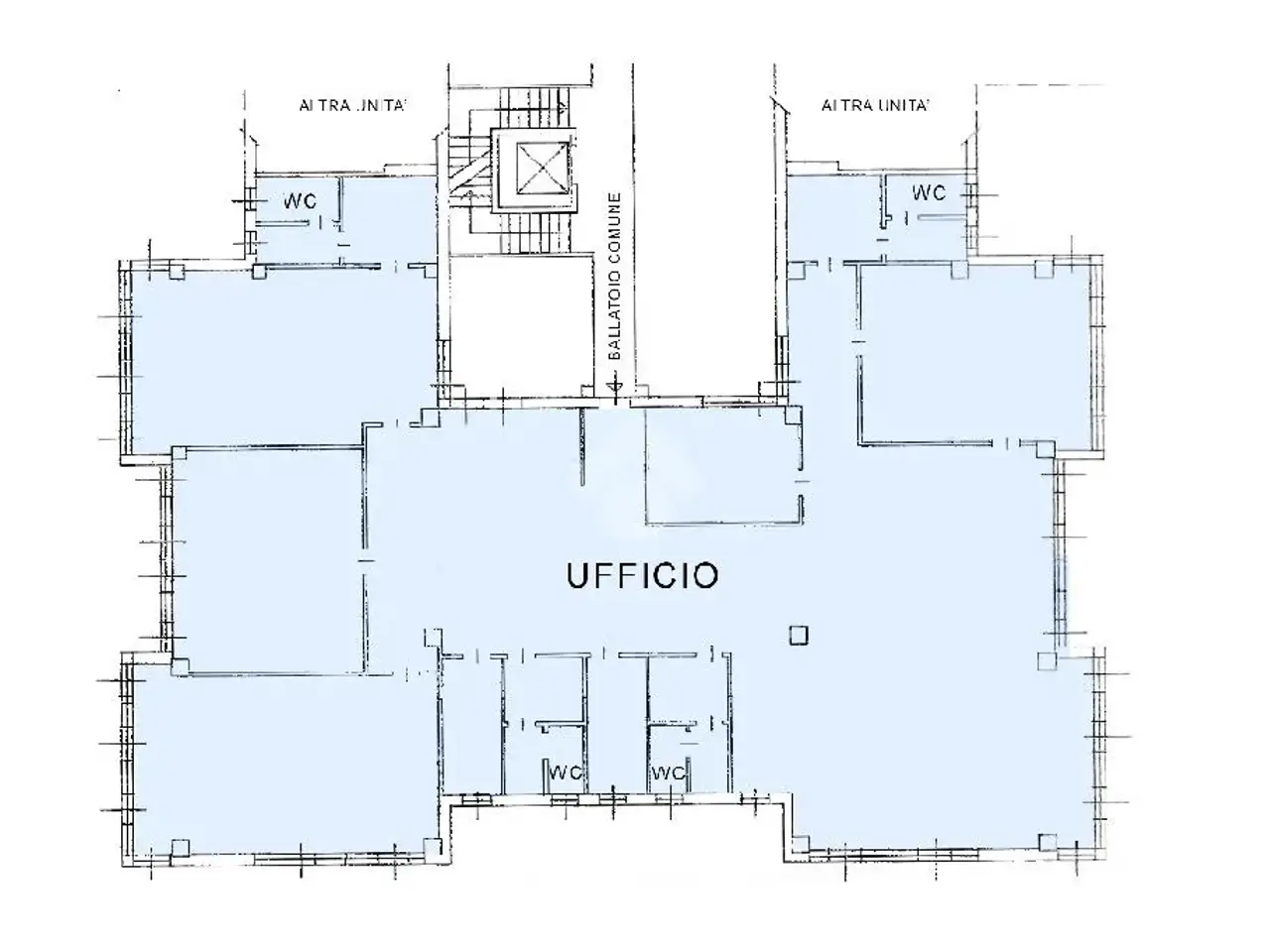 Ufficio in Via Mascagni 42, Senago, {3} - Planimetria 1