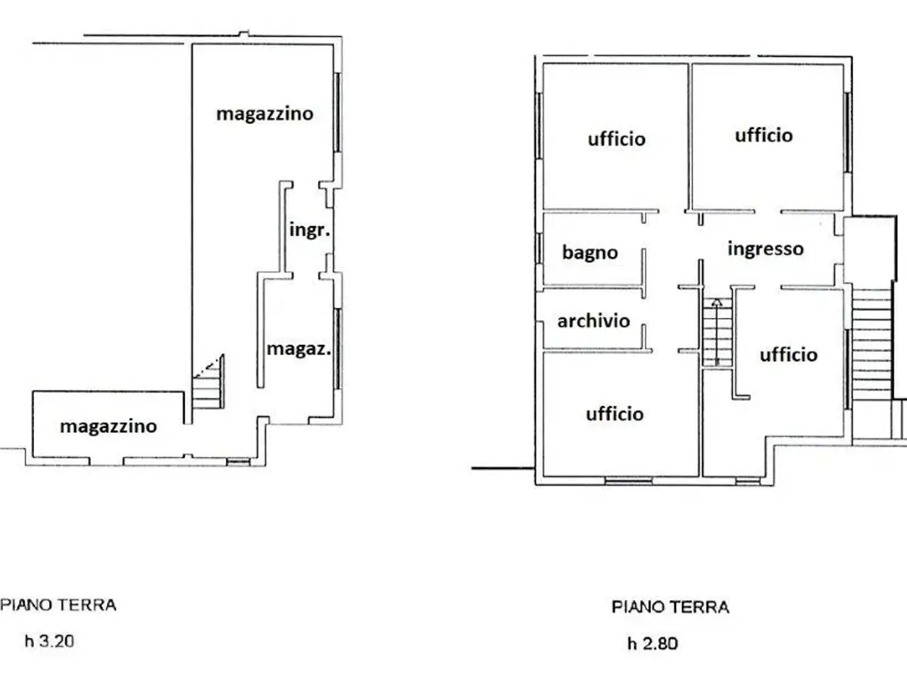 Büro in {3}, Camin - Grundriss 1