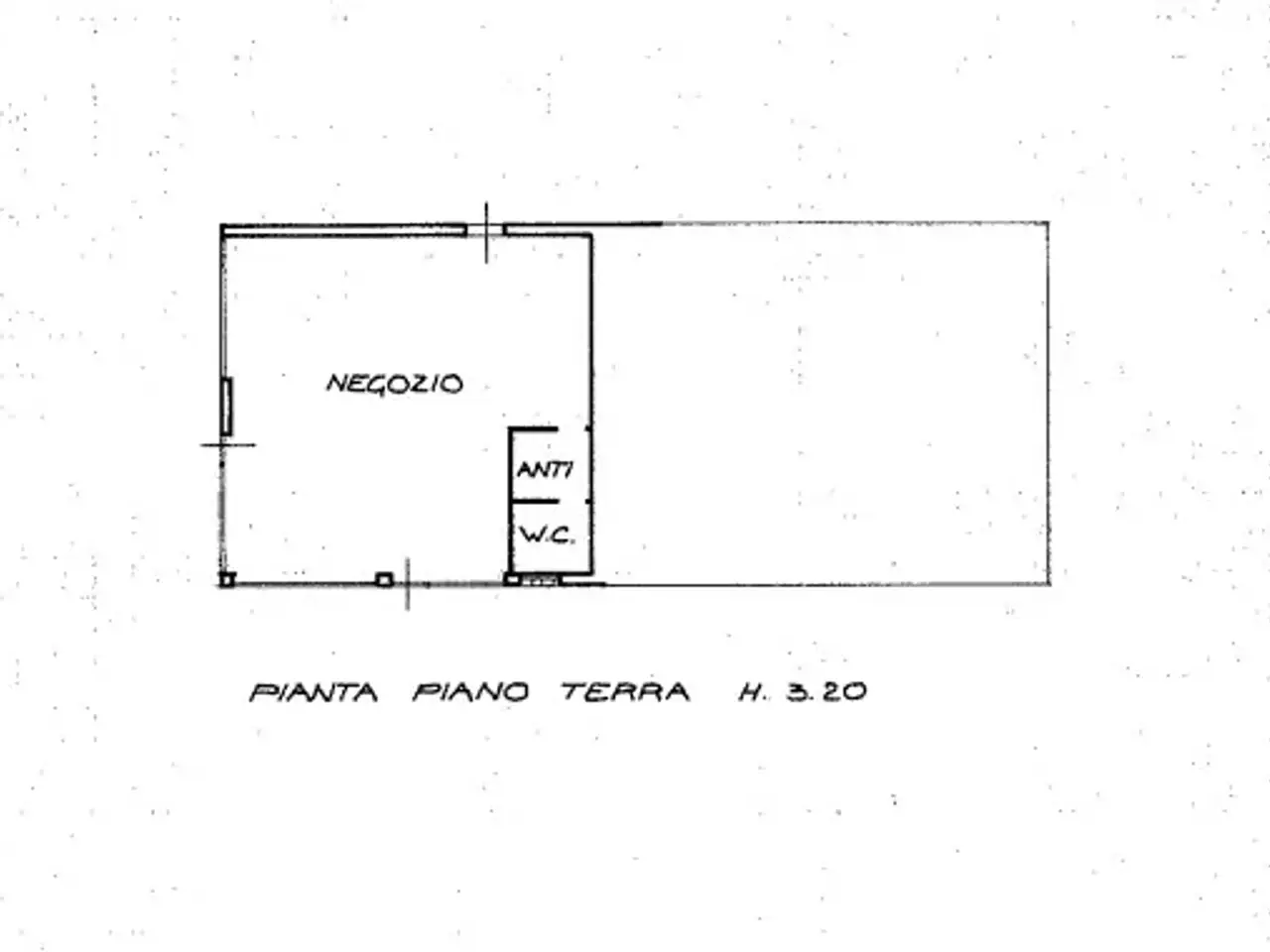Negozio in Via delle Genziane, 36051, Creazzo, {3} - Planimetria 1