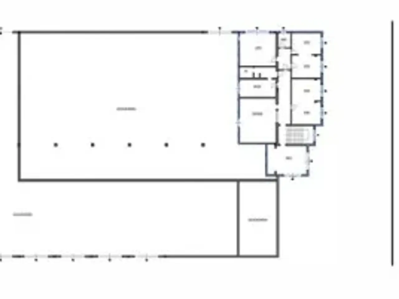Capannone in Strada Provinciale della Cerca, Settala, {3} - Planimetria 1