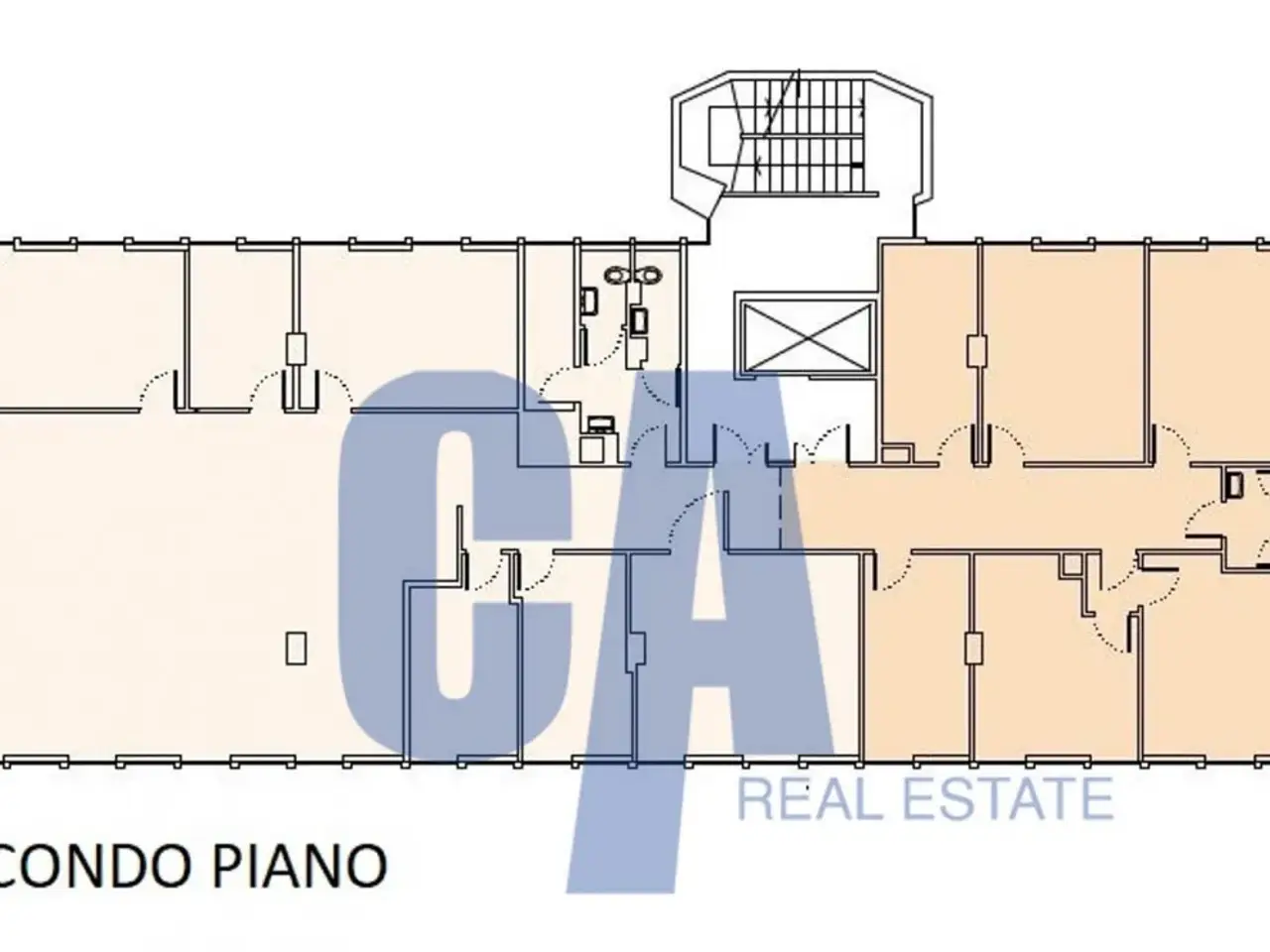 Ufficio in Vicolo Simonetta, Caponago, {3} - Planimetria 1
