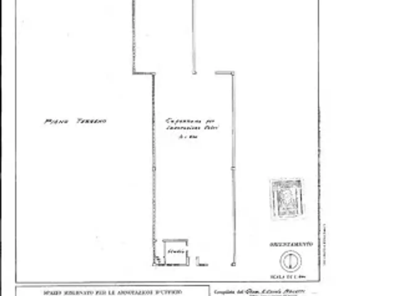 Magazzino in Via Costantino Crosa, Cerano, {3} - Planimetria 1