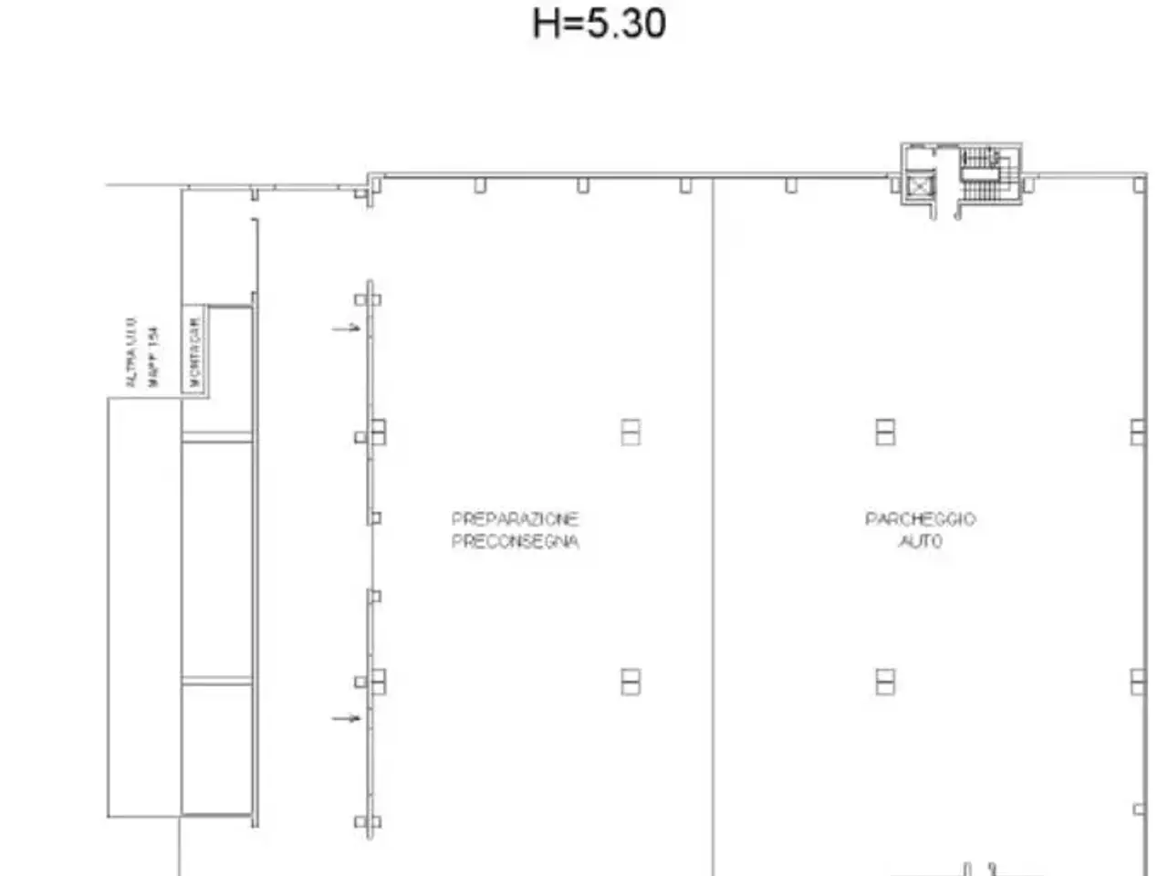Capannone in Viale Sarca 371, Milano, {3} - Planimetria 1