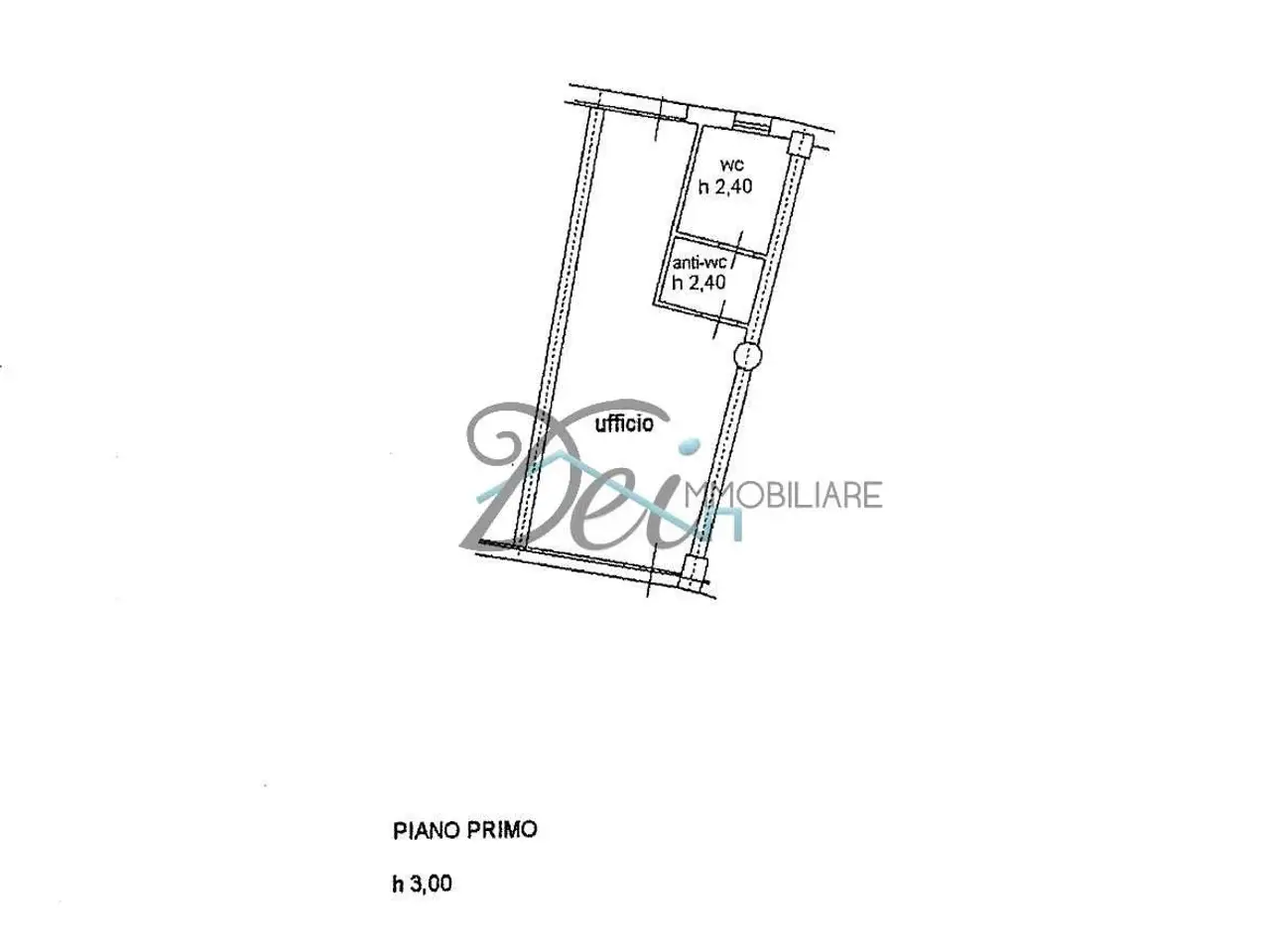 Ufficio in Viale Europa  22, Capannori, {3} - Planimetria 1