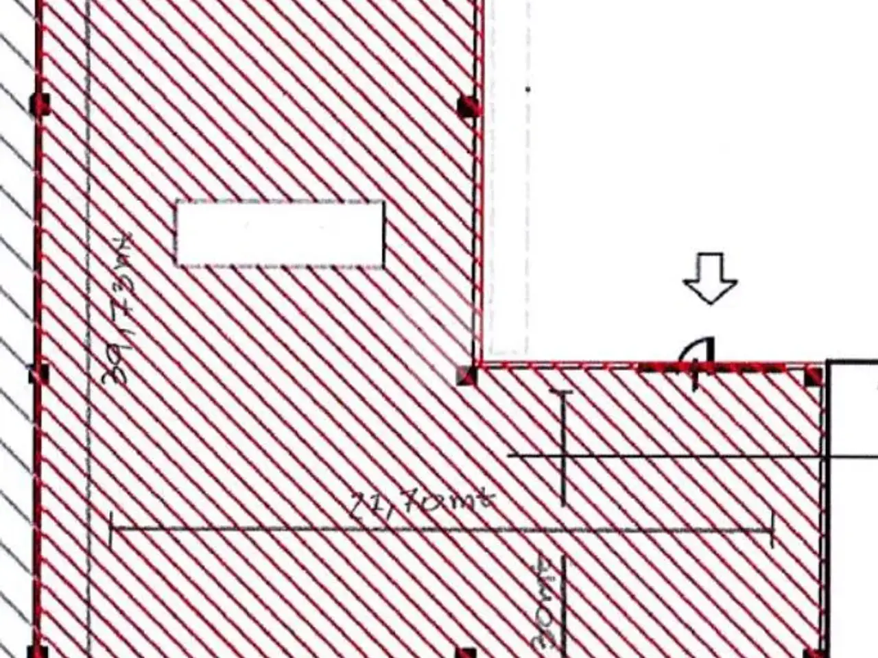 Capannone in Via della Vittoria 51, Vigano', {3} - Planimetria 1