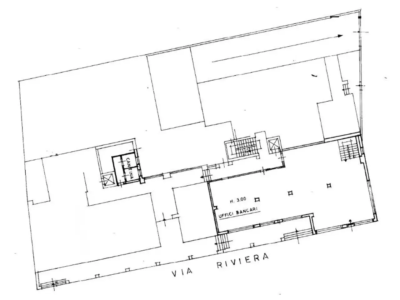 Negozio in Via Riviera 37, Pavia, {3} - Planimetria 1