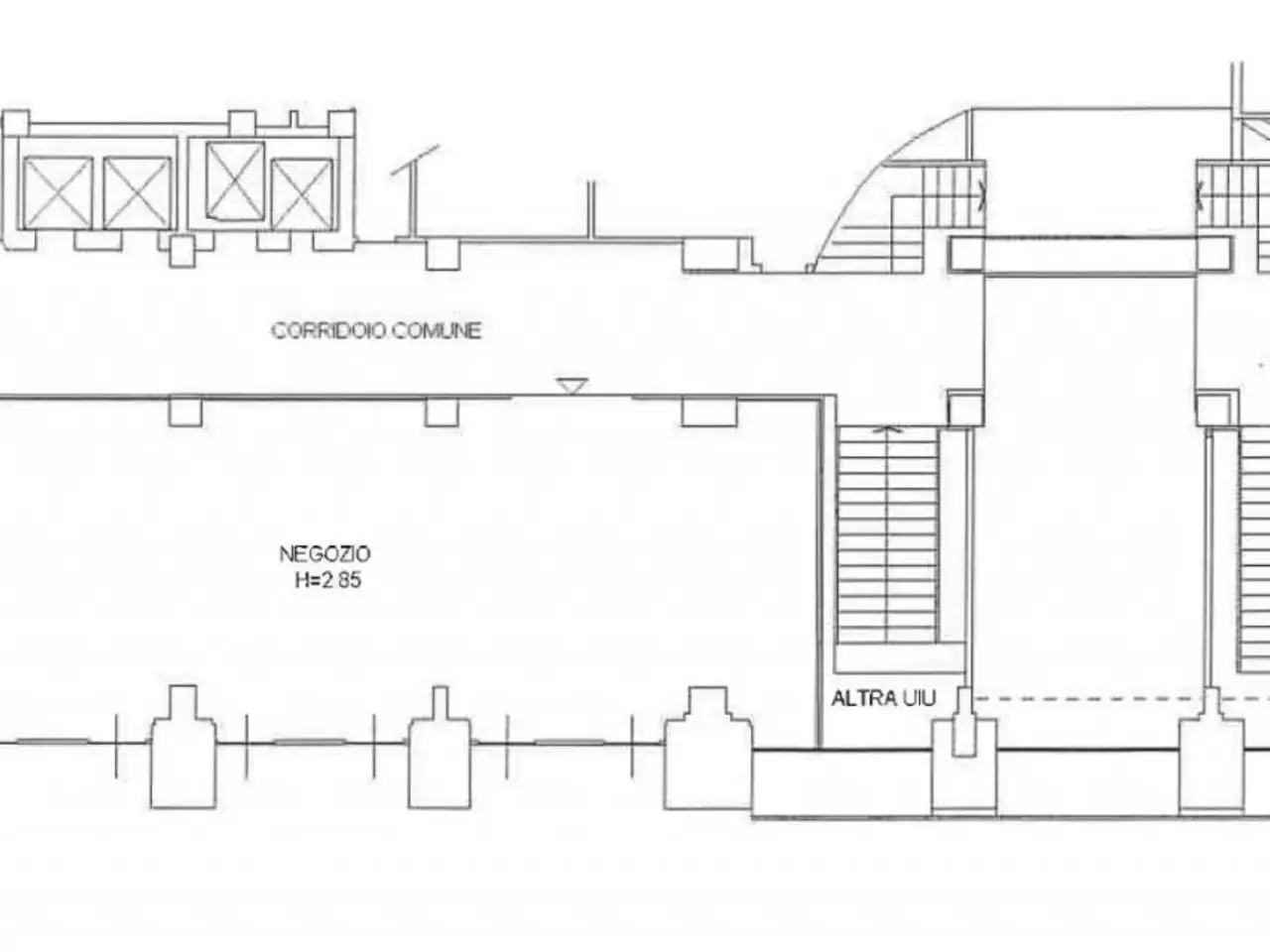 Ufficio in Via Schievano Enrico, Milano, {3} - Planimetria 1