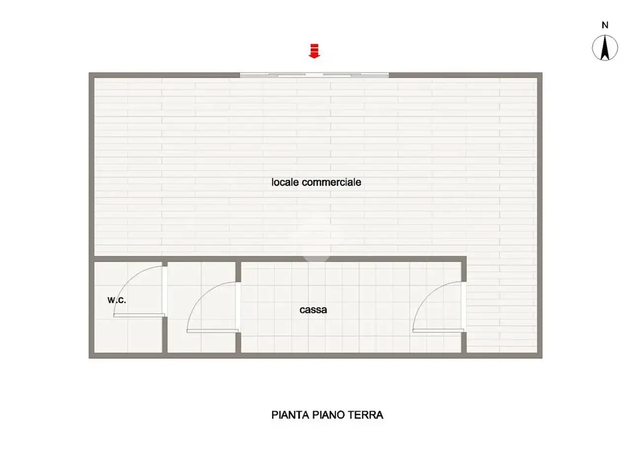 Negozio in Piazza Roma 13, Giulianova, {3} - Planimetria 1