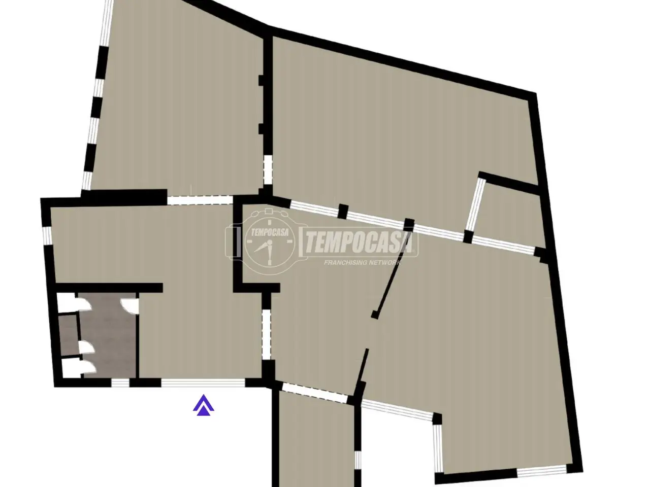 Laboratorio in Via Angelo Bizzozero 96, Cormano, {3} - Planimetria 1