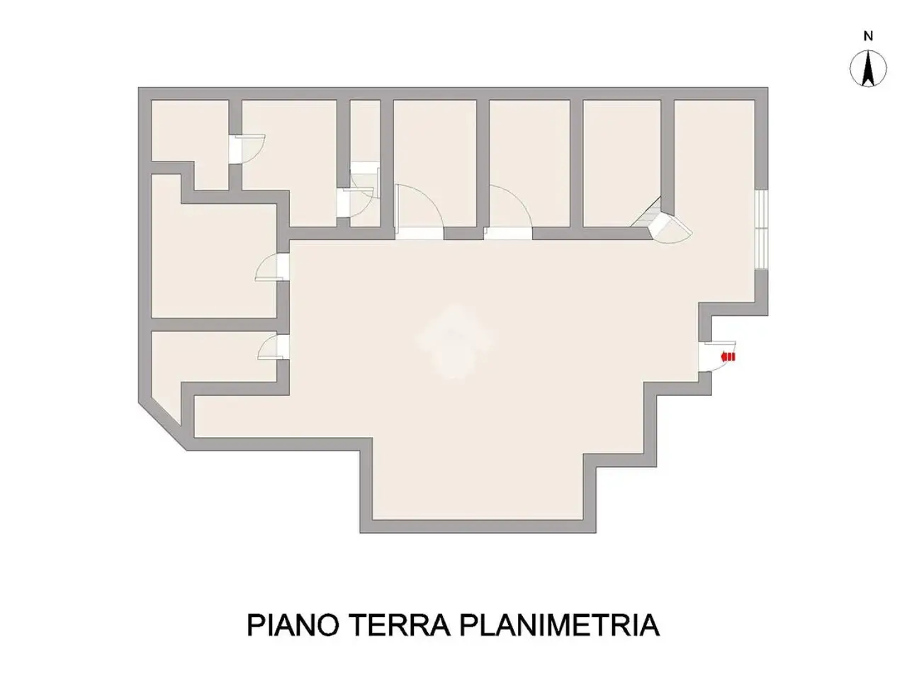 Negozio in Borgo Treviso 129, Castelfranco Veneto, {3} - Planimetria 1