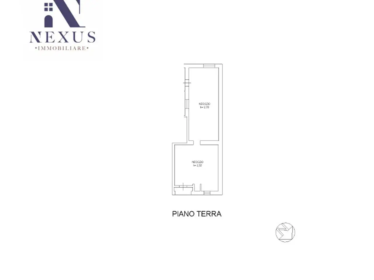 Negozio in Via Roma Snc, Fano, {3} - Planimetria 1