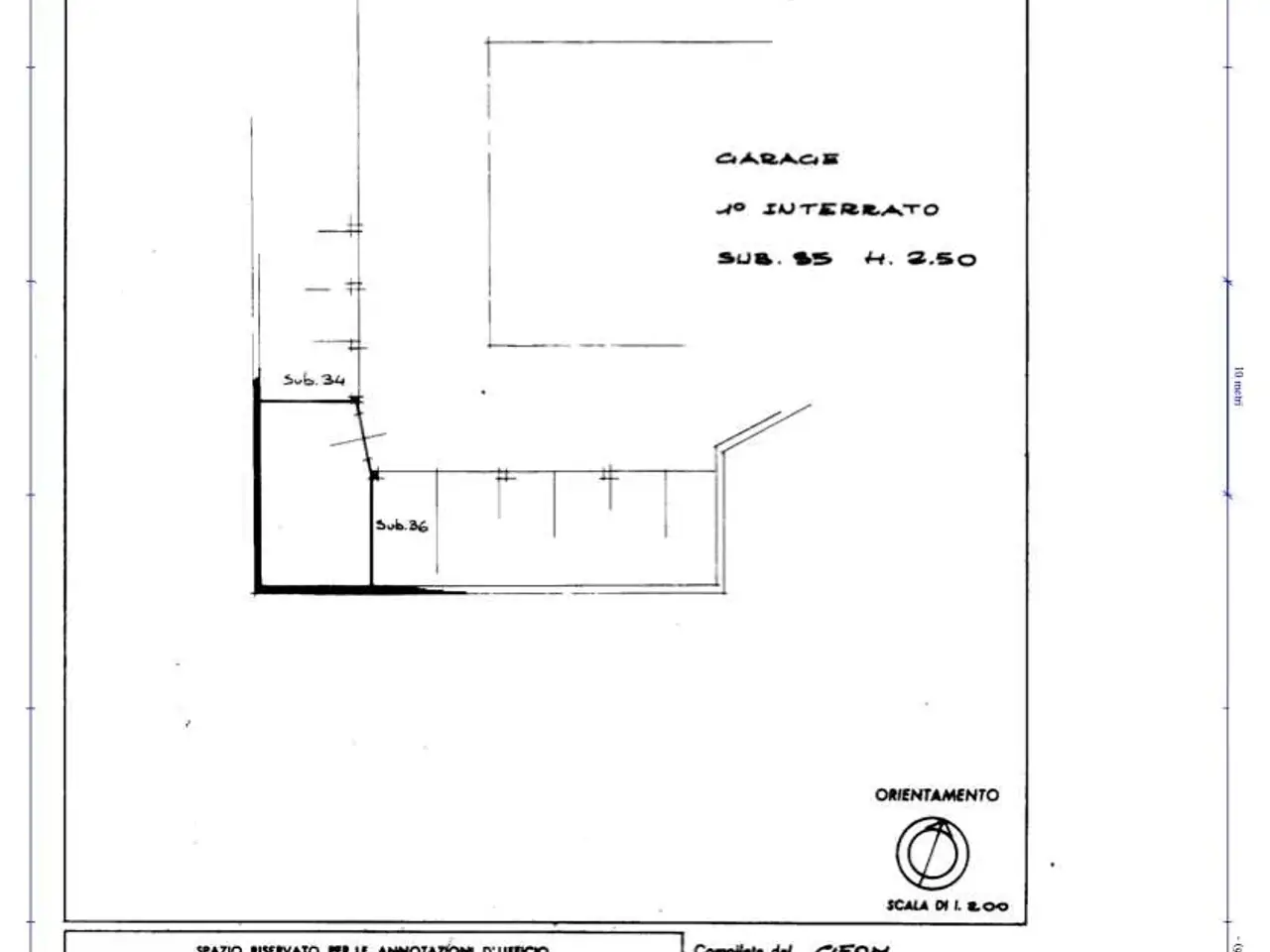Locale commerciale in Via Parigi  129, Aosta, {3} - Planimetria 1