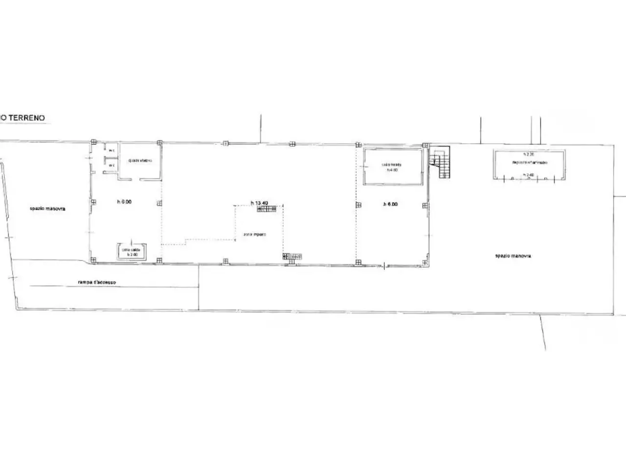 Capannone in Via Moia 127, Brugherio, {3} - Planimetria 1