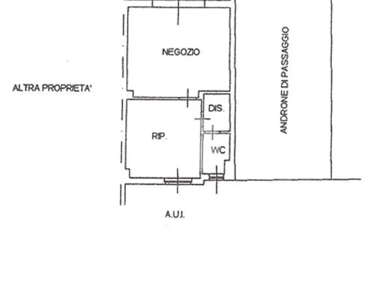 Ufficio in Via San Carlo 1, Castel Rozzone, {3} - Planimetria 1