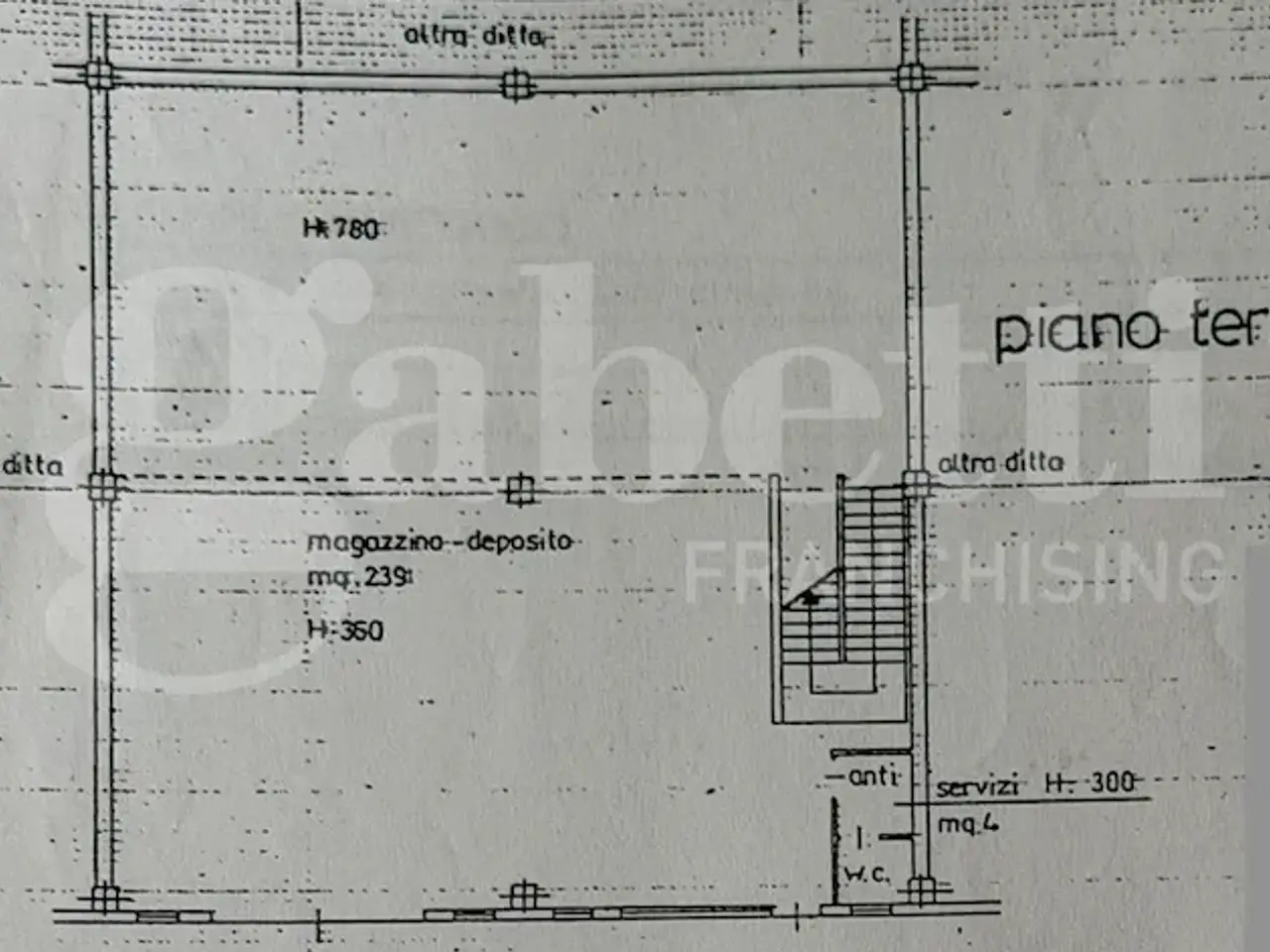Capannone in Via Canevare, Treviso, {3} - Planimetria 1
