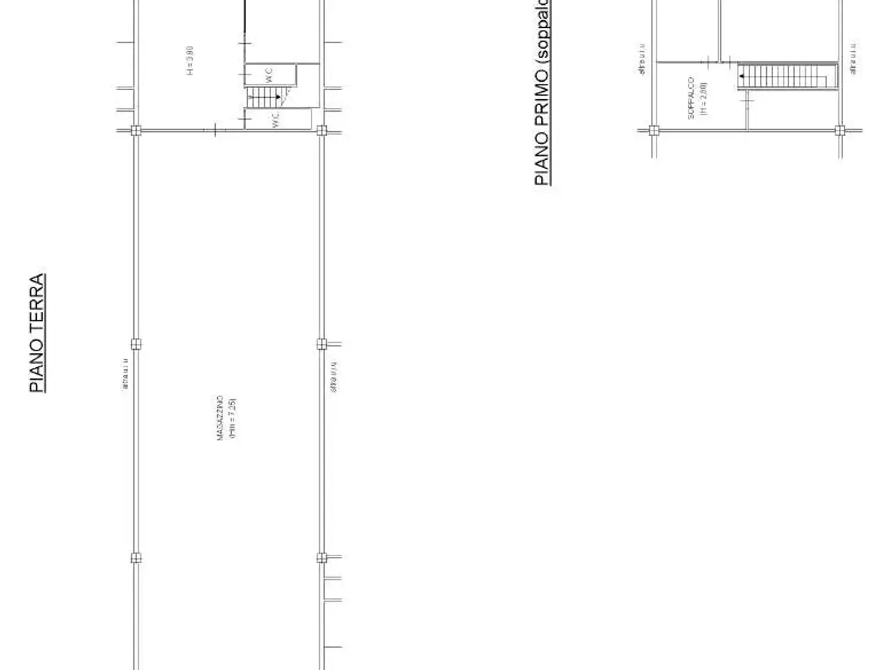 Capannone in Via Primo Maggio  26, Ancona, {3} - Planimetria 1