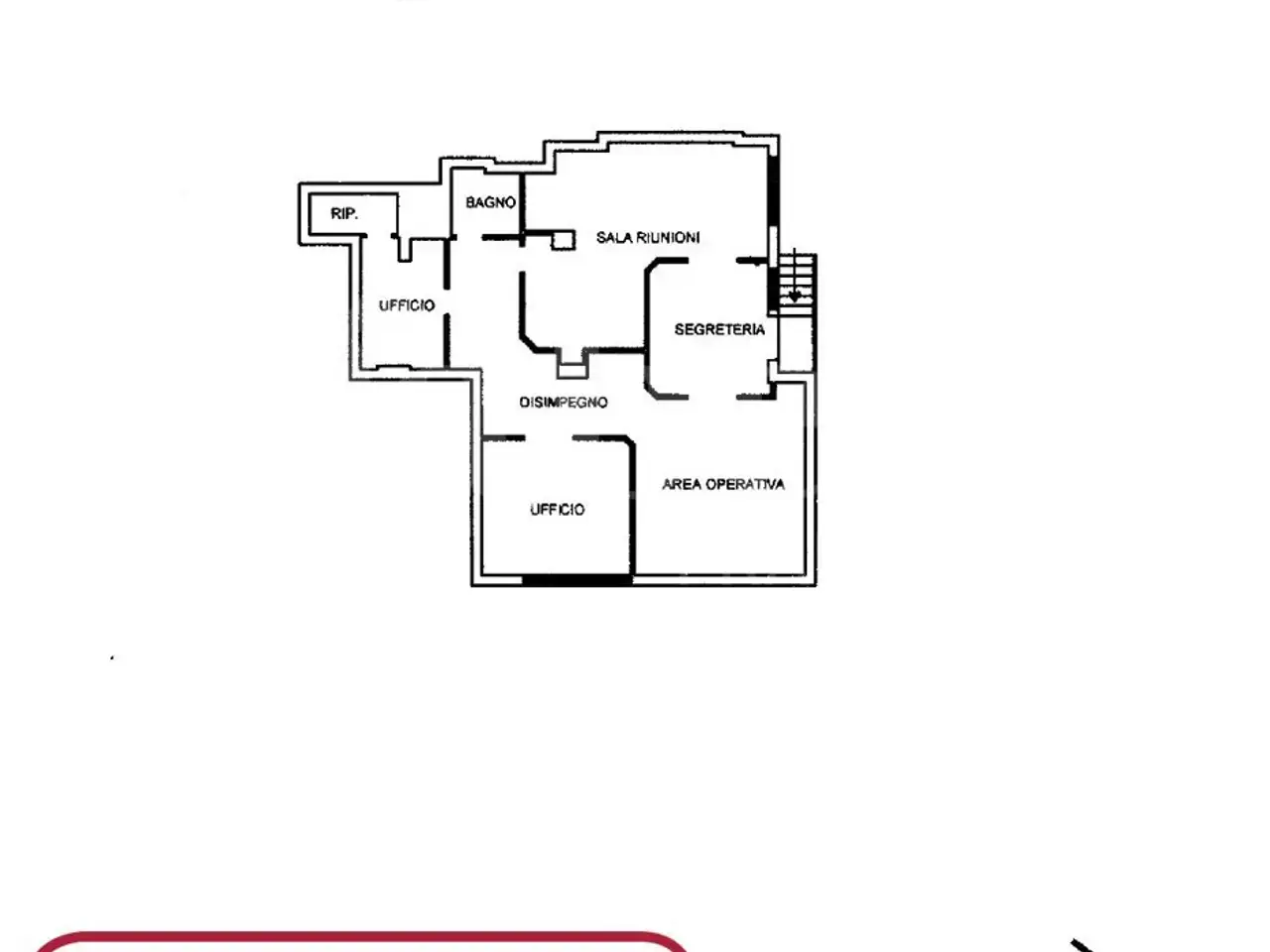 Ufficio in Via G. Laurelli  Snc, Isernia, {3} - Planimetria 1