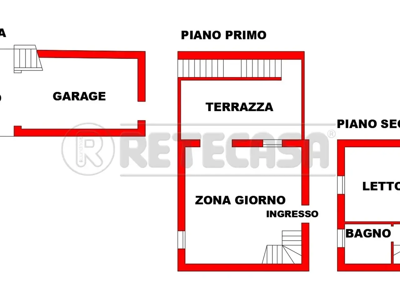 Trilocale, Bondeno - Planimetria 1