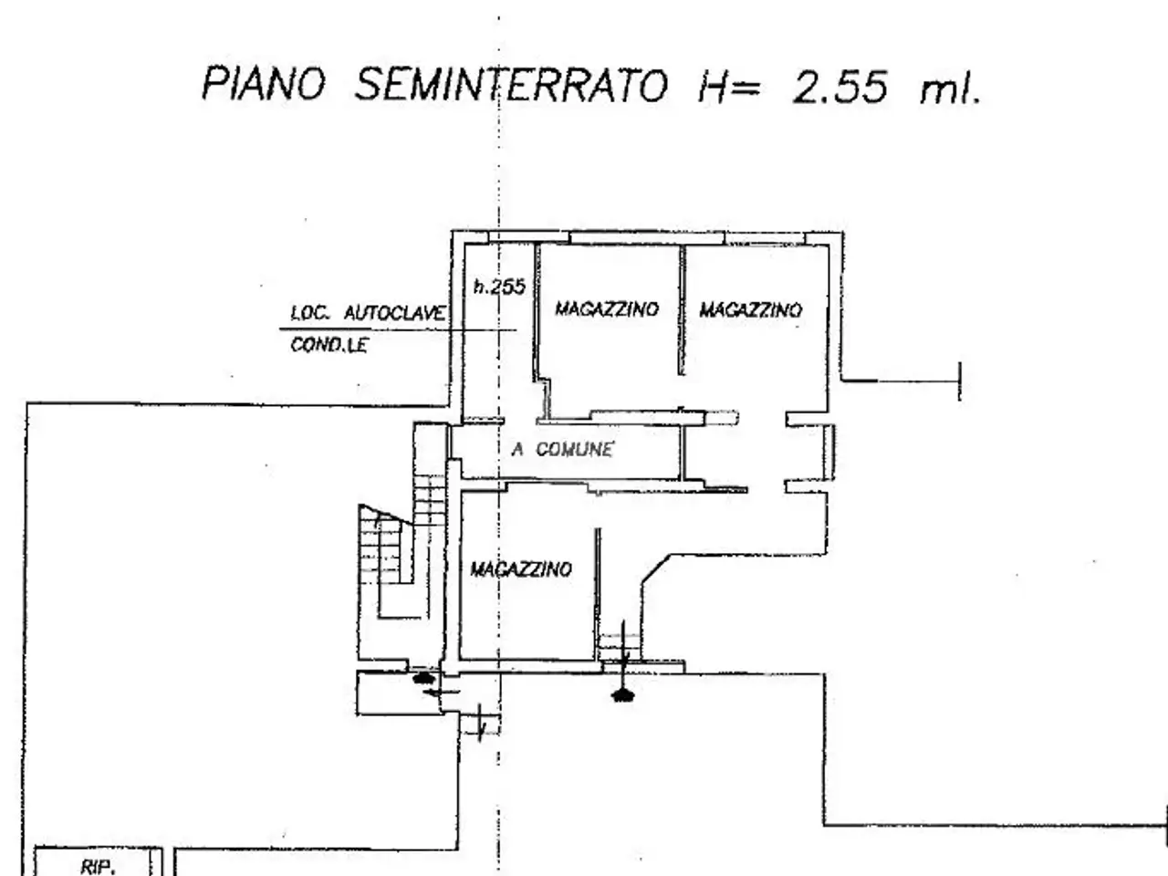 Magazzino in Via Giuseppe Garibaldi 9, Bagno A Ripoli, {3} - Planimetria 1