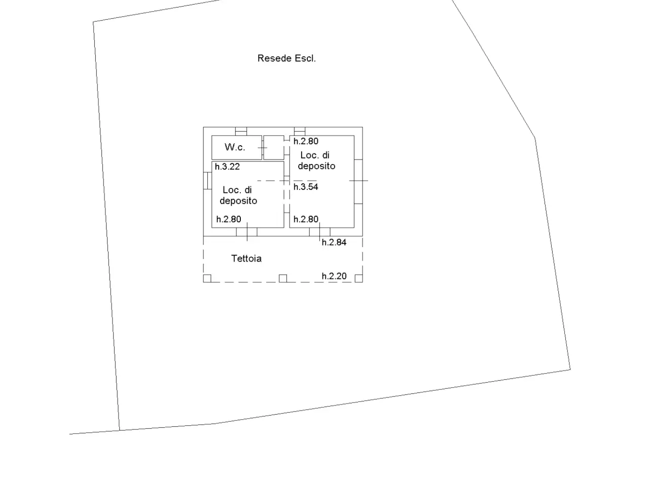 Azienda agricola in , Chianni, {3} - Planimetria 1