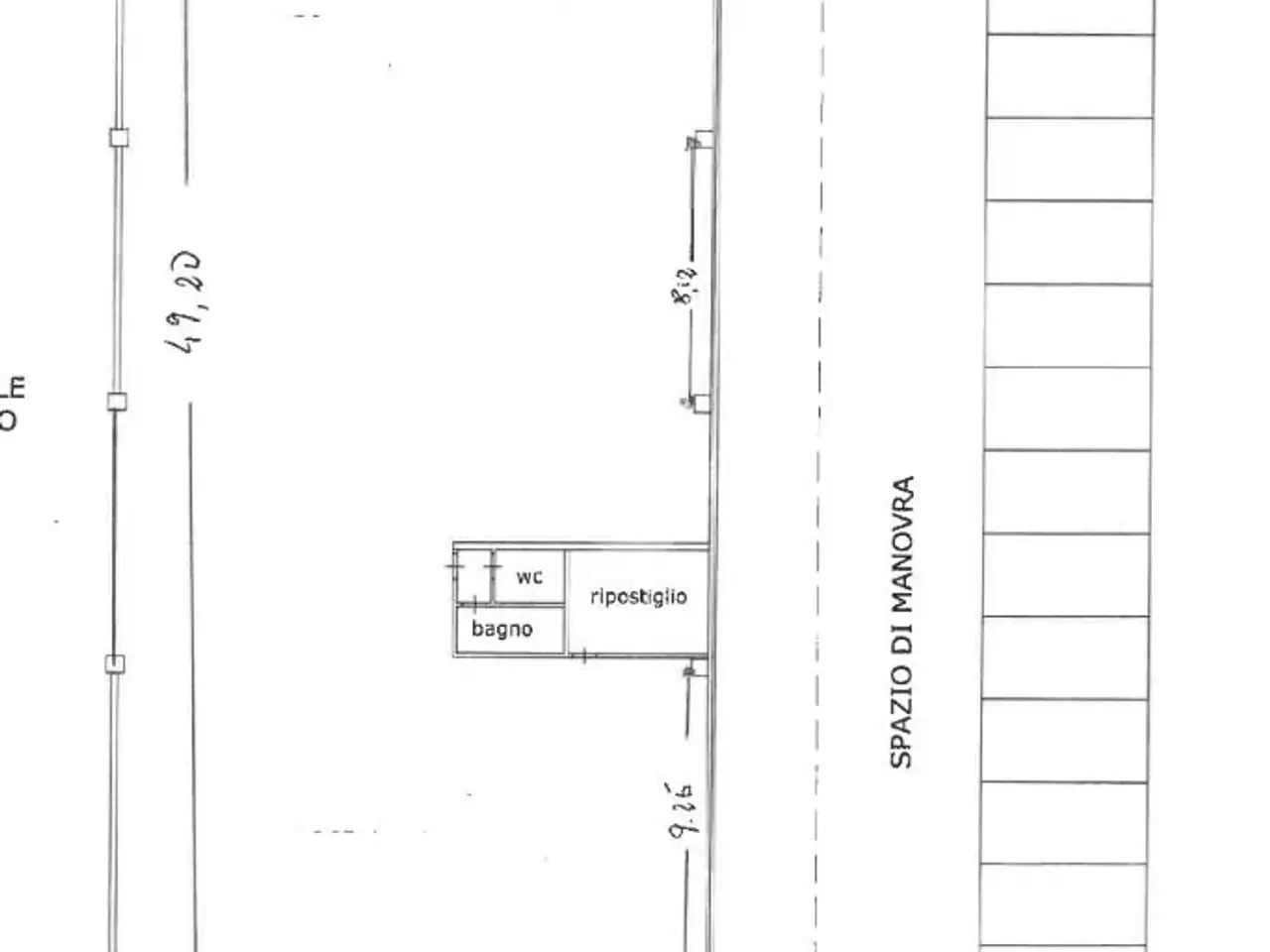 Capannone in Via Friuli 10, Pontedera, {3} - Planimetria 1