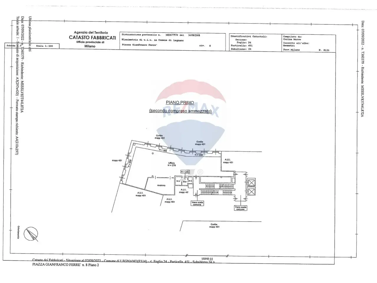 Ufficio in Piazza Ferre' 8, Legnano, {3} - Foto 1