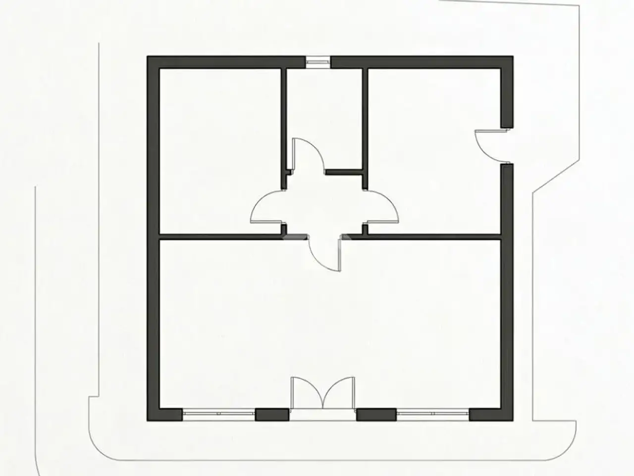 Negozio in Via Giuseppe Zanardelli 1, Palazzolo Sull'Oglio, {3} - Planimetria 1
