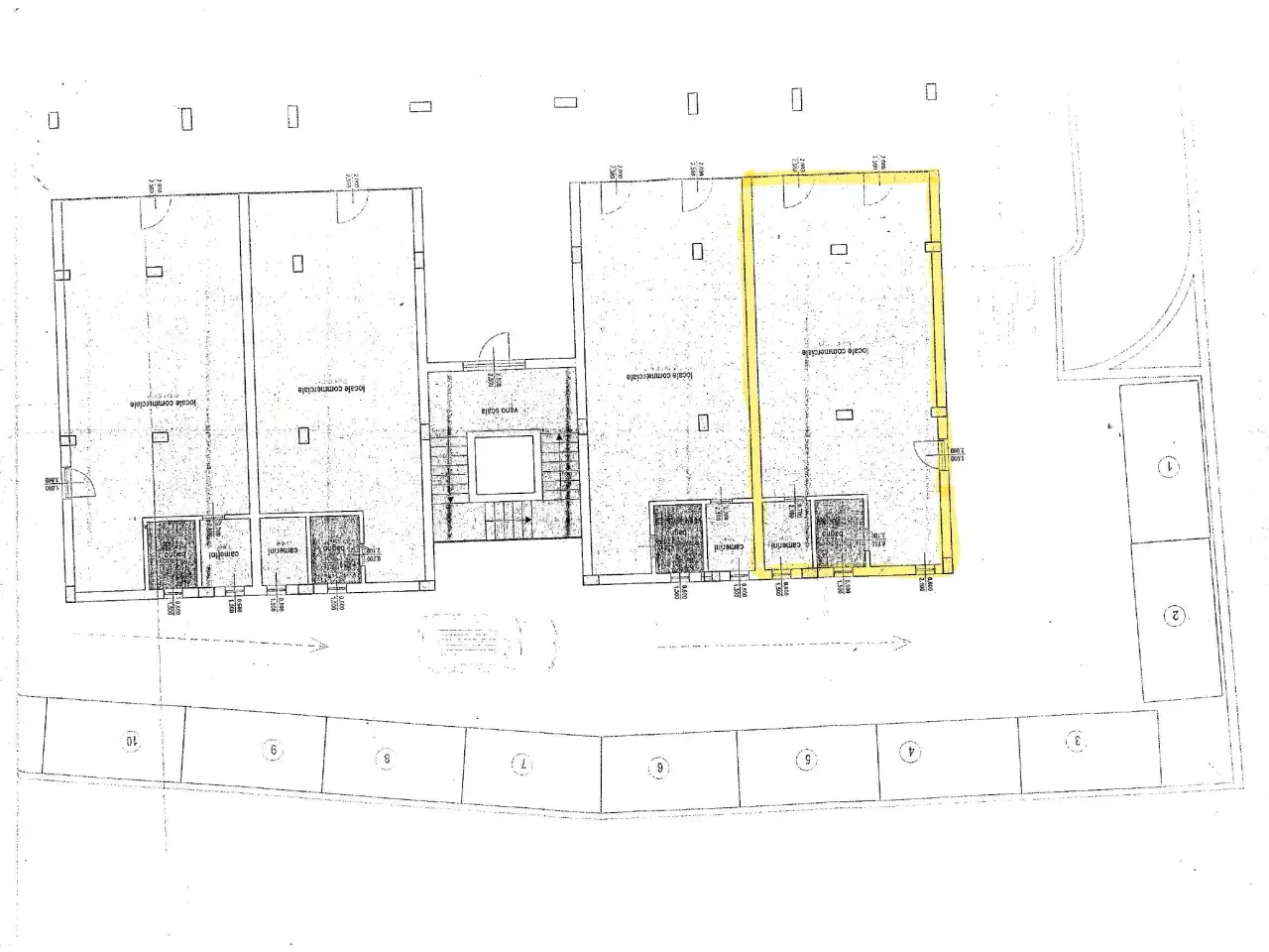 Negozio in Via Tiburtina, Frosinone, {3} - Planimetria 1