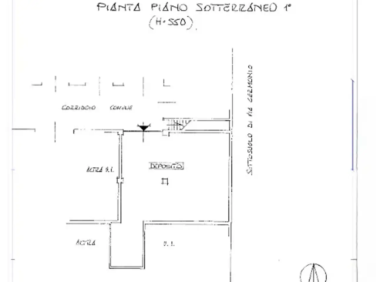 Magazzino in Via Chambery 119, Torino, {3} - Planimetria 1