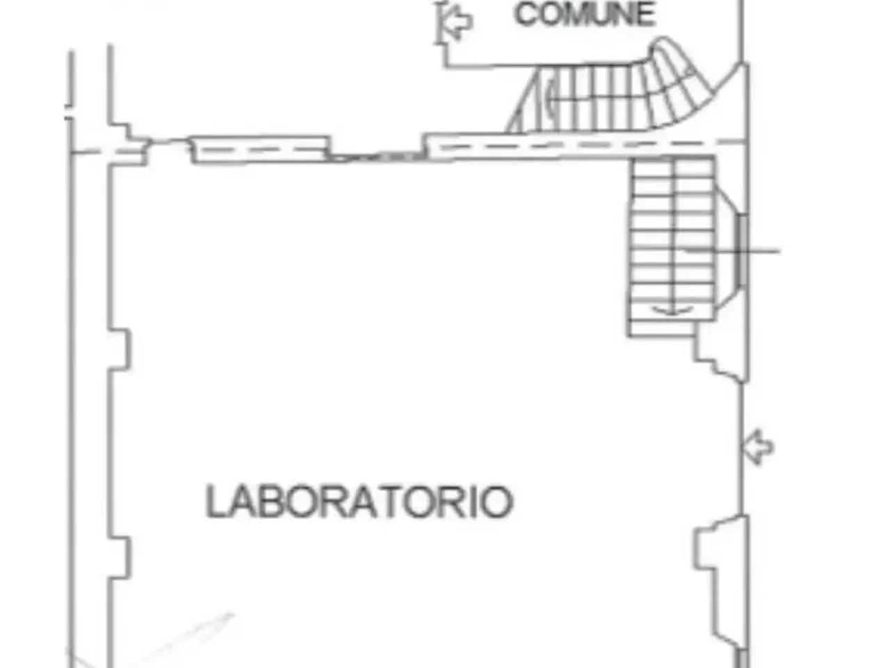 Capannone in Via San Fruttuoso di Braga 10, Monza, {3} - Planimetria 1