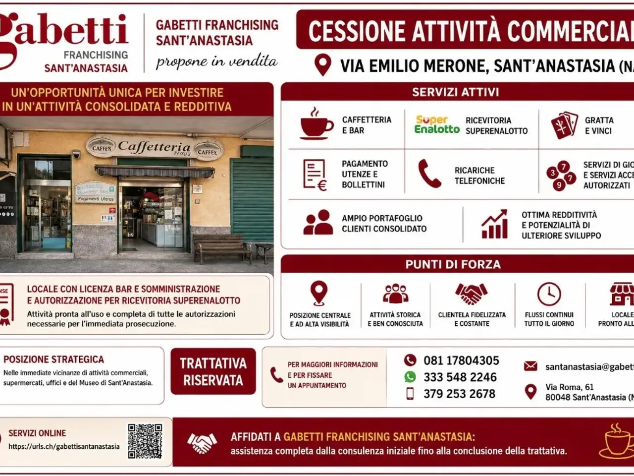 Esercizio commerciale in Via Emilio Merone  Snc, Sant'Anastasia, {3} - Foto 1