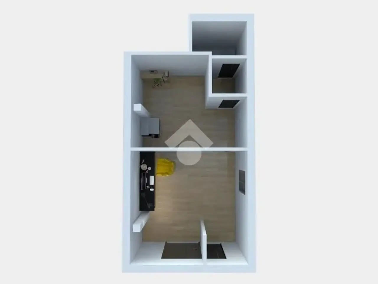 Ufficio in Via Saffi 50, Castelfranco Emilia, {3} - Planimetria 1