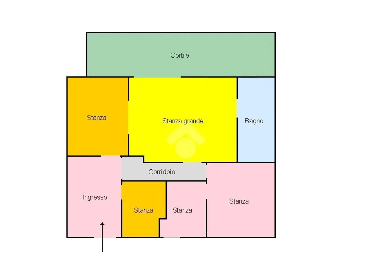 Ufficio in Via Generale Silvio Napoli 2, Villa San Giovanni, {3} - Planimetria 1