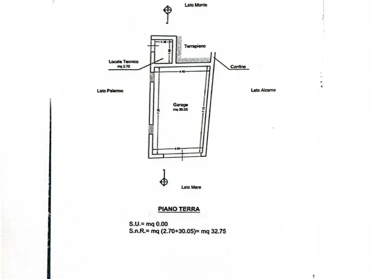 Villa in vendita, Via Benedetto Croce 10, Partinico - Planimetria 1
