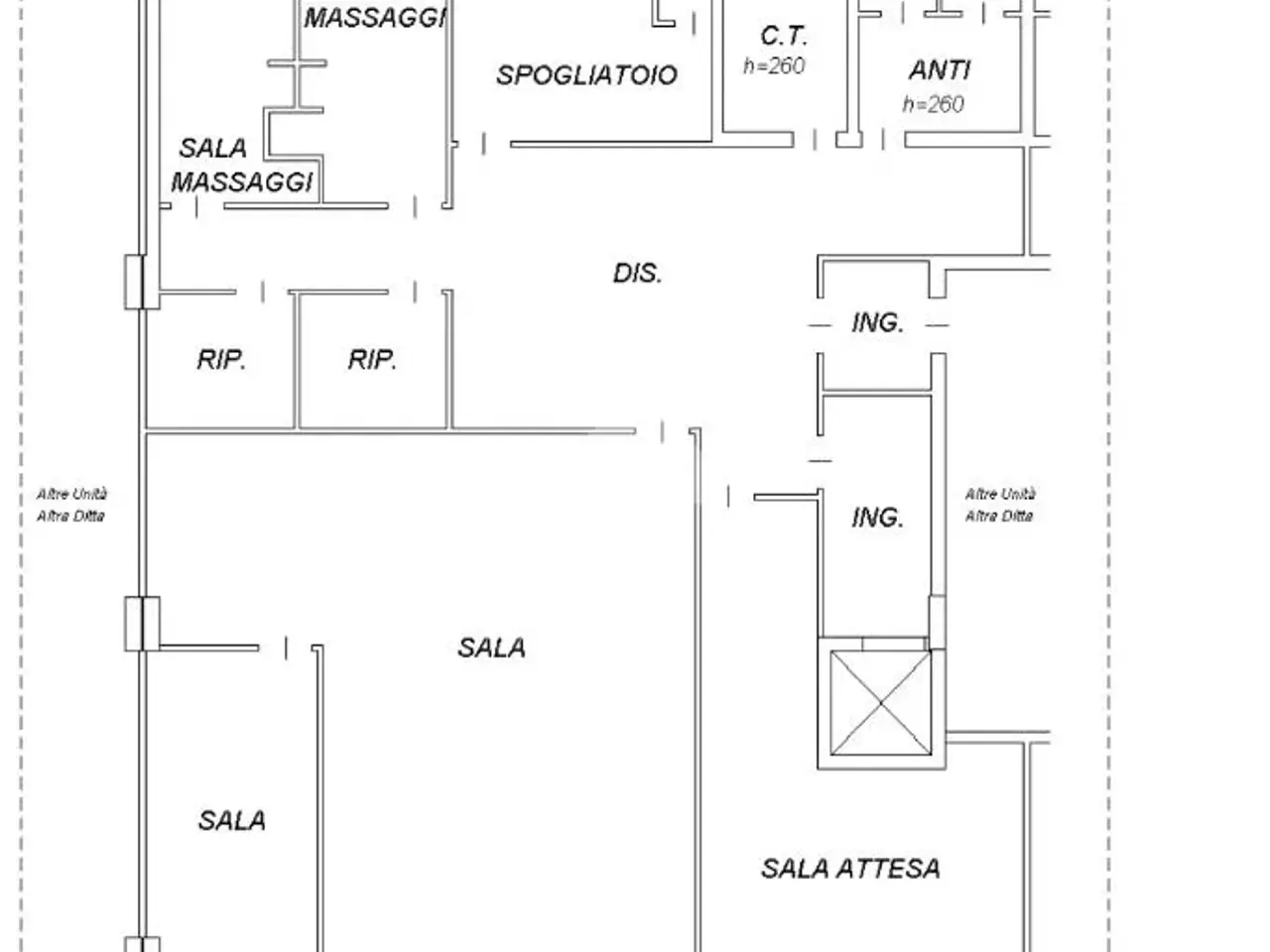 Ufficio in Via dell'Industria 119, Pianiga, {3} - Planimetria 1