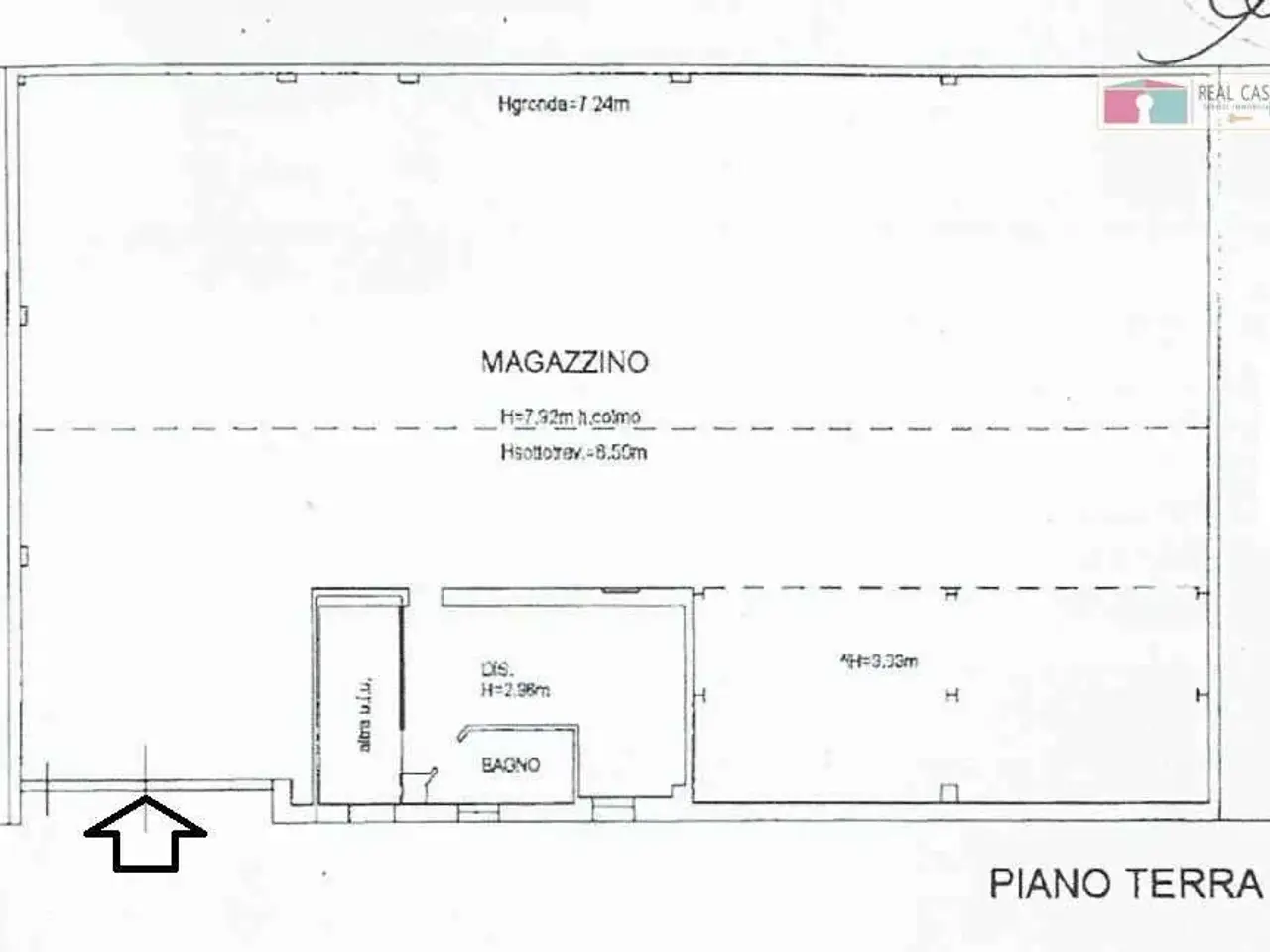 Capannone in Via Allende, Modena, {3} - Planimetria 1