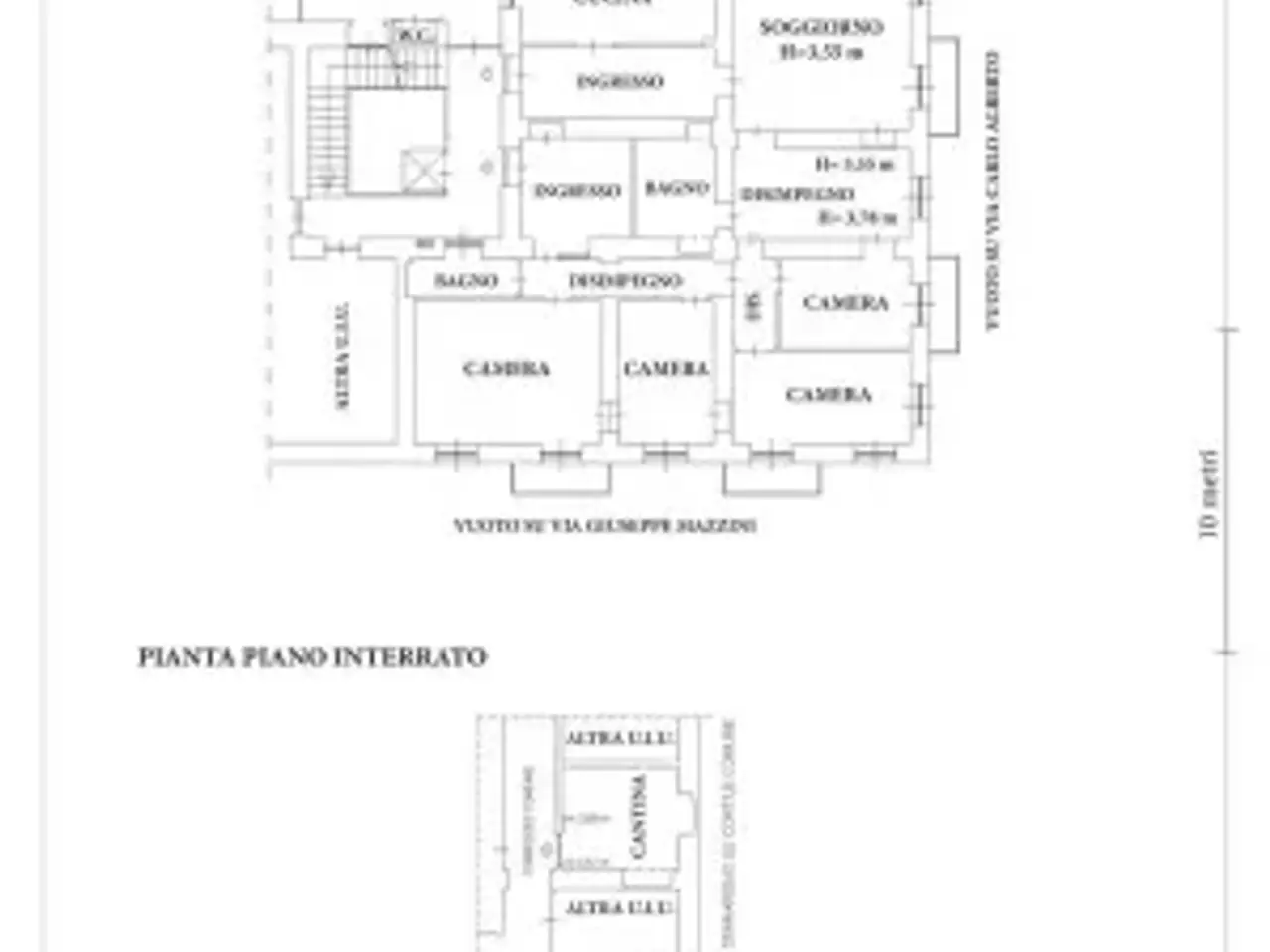 Ufficio in Via Carlo Alberto, Torino, {3} - Planimetria 1