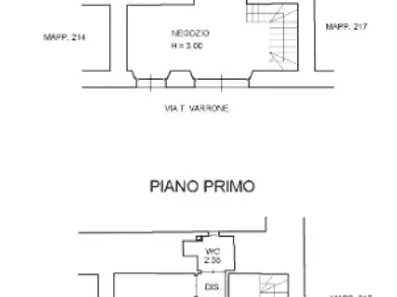 Negozio in Via Terenzio Varrone, 146, Rieti, {3} - Planimetria 1