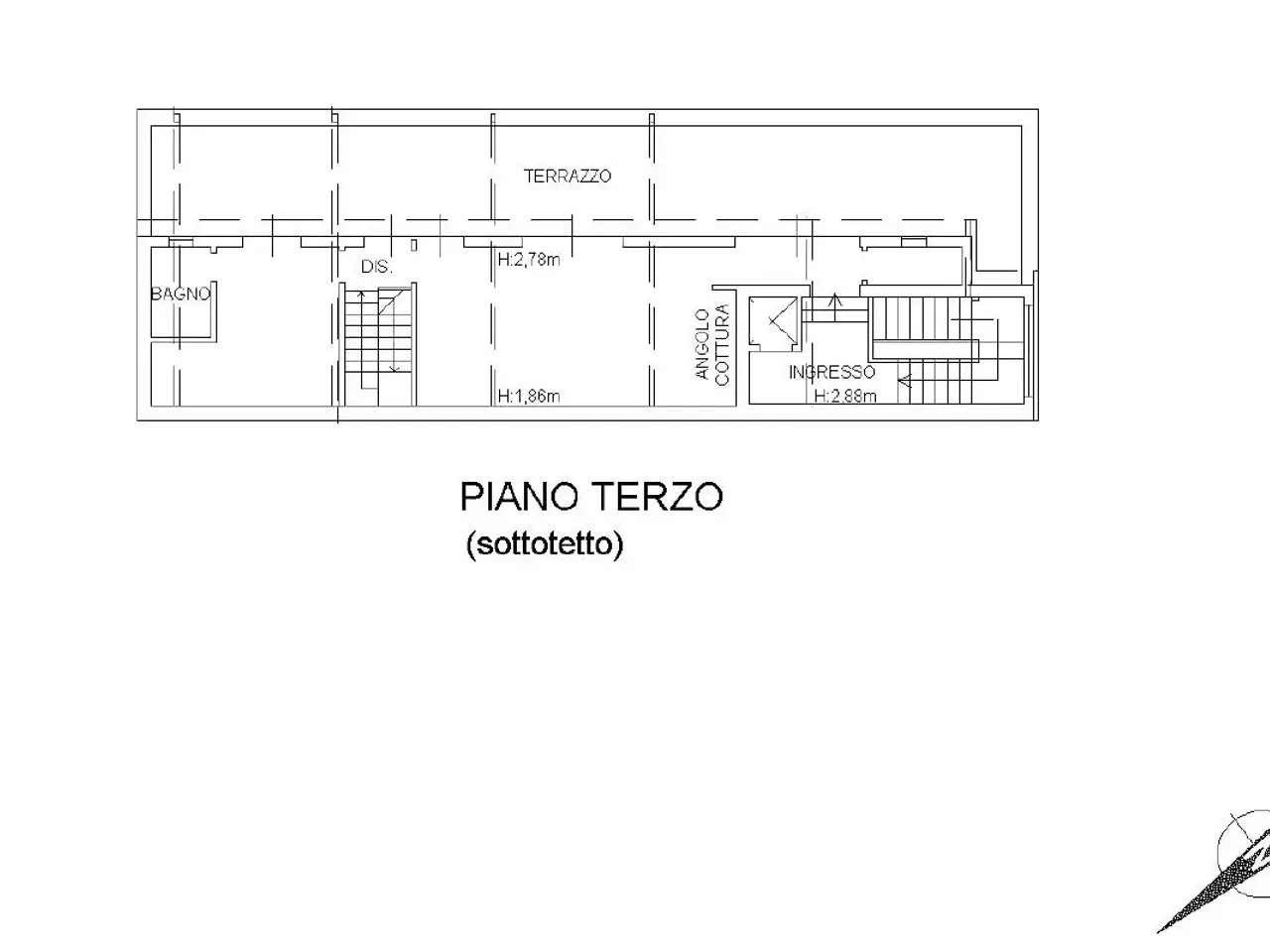 Attico in vendita, Viale Nettuno 183, Francavilla al Mare - Planimetria 1