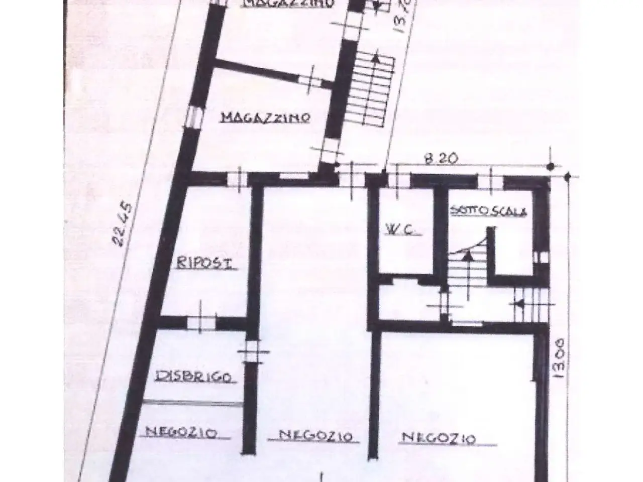 Negozio in , Rovereto, {3} - Planimetria 1
