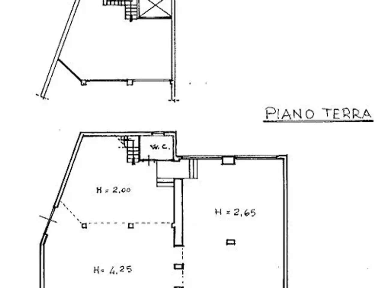 Negozio in Via Giuseppe Maria Giovene, Bari, {3} - Planimetria 1