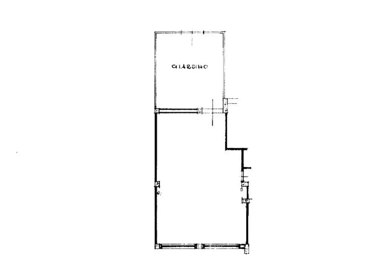 Negozio in Viale Ofanto 329, Foggia, {3} - Planimetria 1