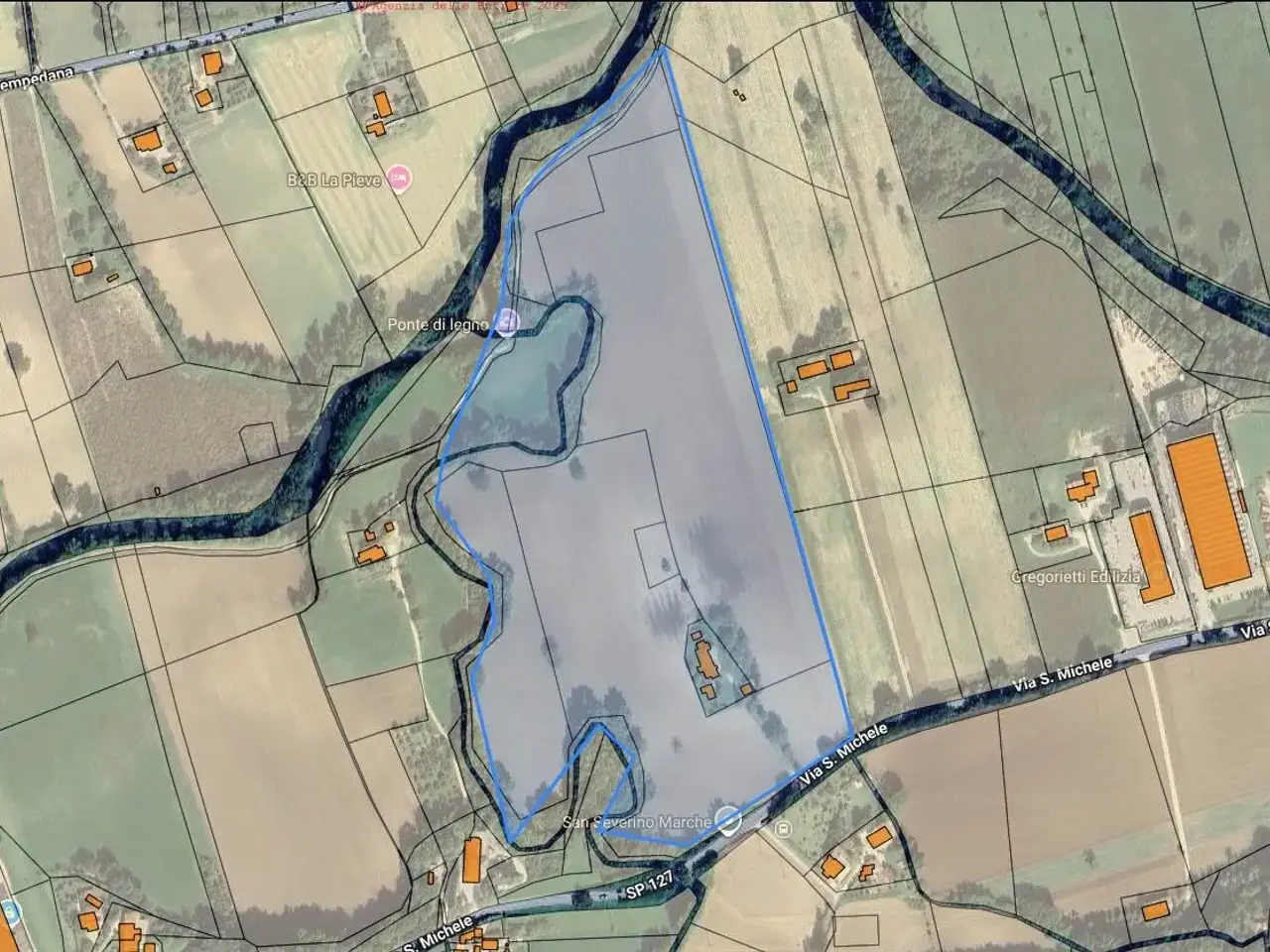Azienda agricola in Colotto, San Severino Marche, {3} - Planimetria 1
