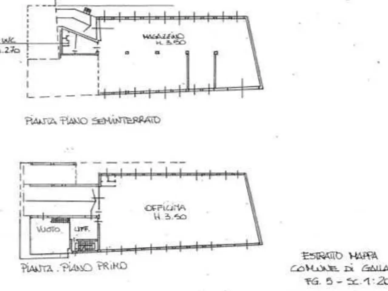 Capannone in Viale Lombardia 50, Gallarate, {3} - Planimetria 1